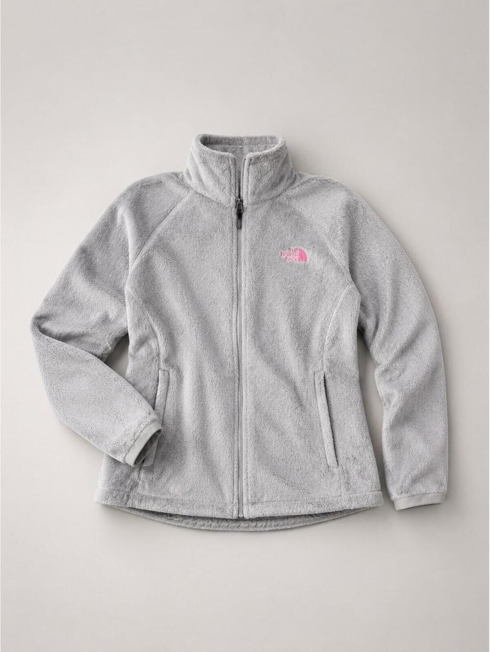 The North Face Pink Ribbon  Jacket XL  White Silken Cozy Cancer